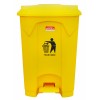 Brooks 50 ltr. trend plastic trash pedal bin 